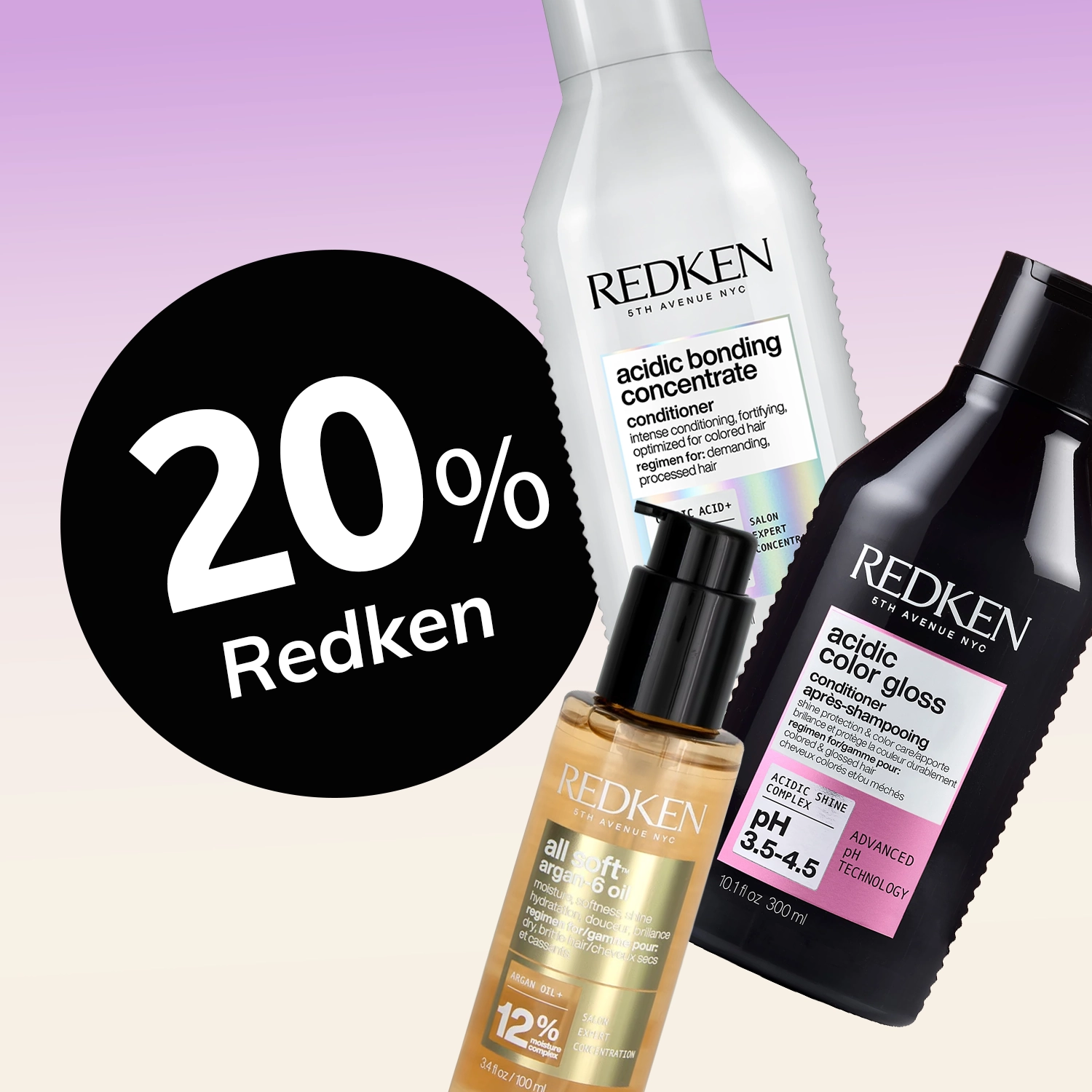 Redken 20% rabatt på professionell hårvård